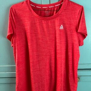 Reebok red heather Performance Tee